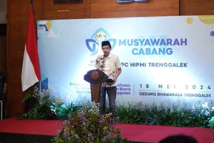 Wakil Bupati Trenggalek Buka Muscab Hipmi