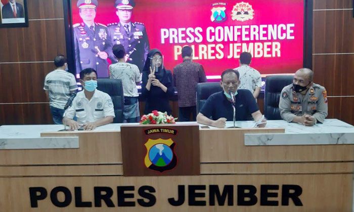 Empat Kades yang Dibekuk Polda Jatim Dilimpahkan ke Polres Jember