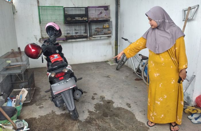 Perumahan Modernland Kepatihan Sidoarjo Diobok-obok, Dua Motor Digondol Maling