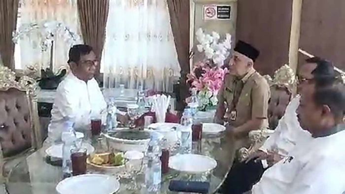 Bertemu Mahfud MD, Pj Bupati Bangkalan Bilang Begini