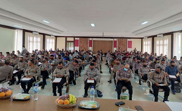 ​Ratusan Polisi di Sumenep Ikuti Tes Psikologi Penggunaan Senjata Api