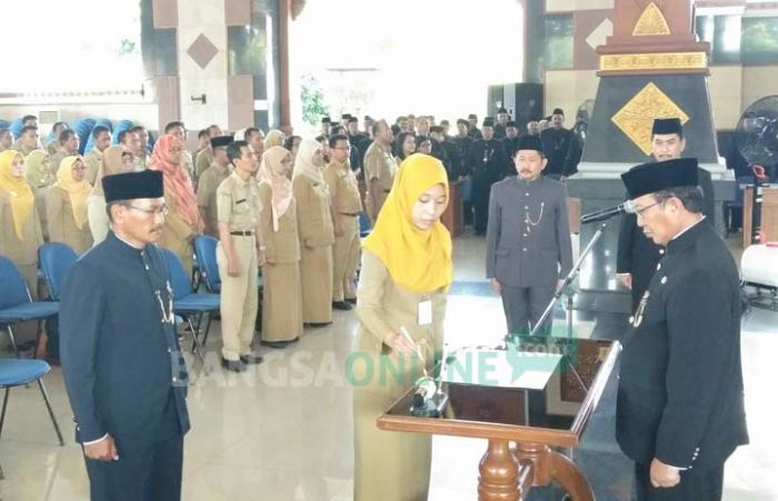 Mutasi 153 Pejabat Pemkab, Ini Catatan Penting Bupati Tuban