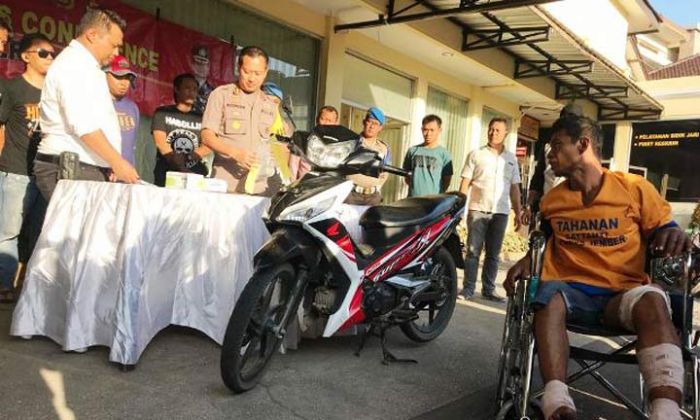 ​Nekat Bobol Rumah, Residivis Pencuri Motor di Jember Didor Polisi