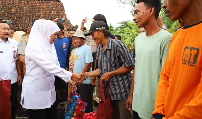 Gubernur Khofifah Apresiasi Langkah Cepat Pemkab Bojonegoro Tangani Puting Beliung