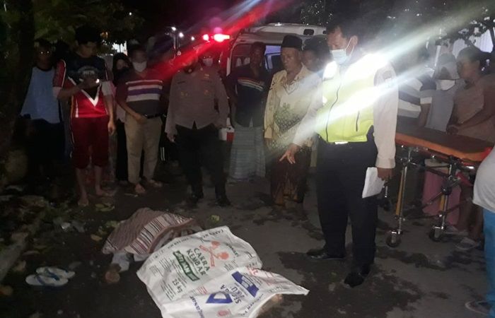 Tabrak Pohon di Sukodono Sidoarjo, Seniman Tewas di TKP