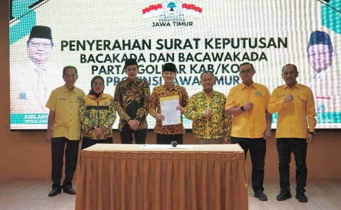 Pilkada Trenggalek, Golkar Berikan Rekom pada Pasangan Ipin-Syah