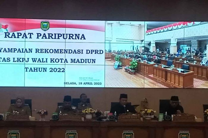 Ini 5 Rekomendasi Prioritas Hasil Rapat Paripurna DPRD Atas LKPJ Wali Kota Madiun Tahun 2022