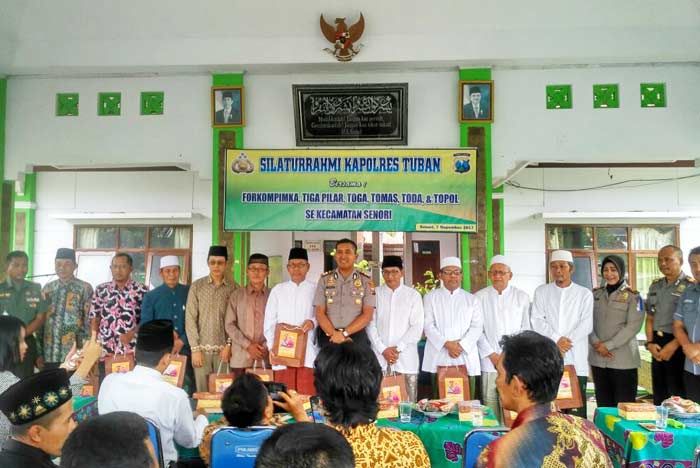 Kapolres Baru Tuban Silaturrahim dengan Forpimka Senori