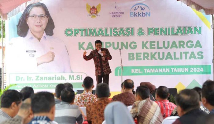 Masuk 3 Besar Kampung KB se-Jatim, Kelurahan Tamanan Kediri Terima Kunjungan Lapang Tim Penilai