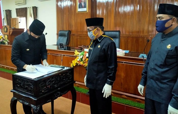 Laporan Banggar DPRD Trenggalek atas Raperda tentang Pelaksanaan APBD 2019