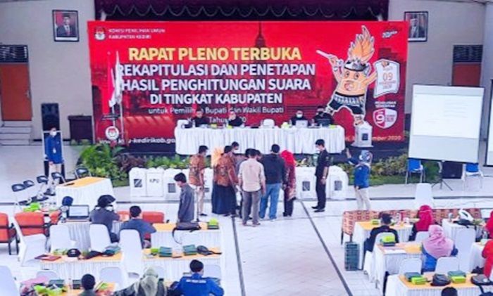 KPU Kediri Mulai Gelar Rekapitulasi dan Penetapan Suara Tingkat Kabupaten