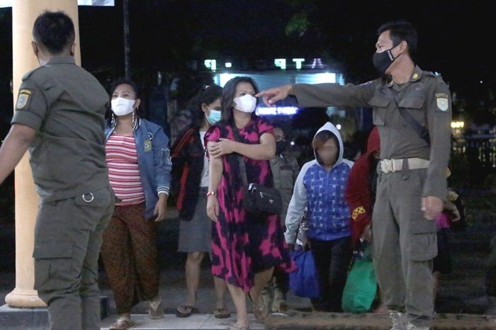 Malam Ramadan, Belasan PSK dan 6 Peminum Miras Terjaring Operasi Pekat Satpol PP