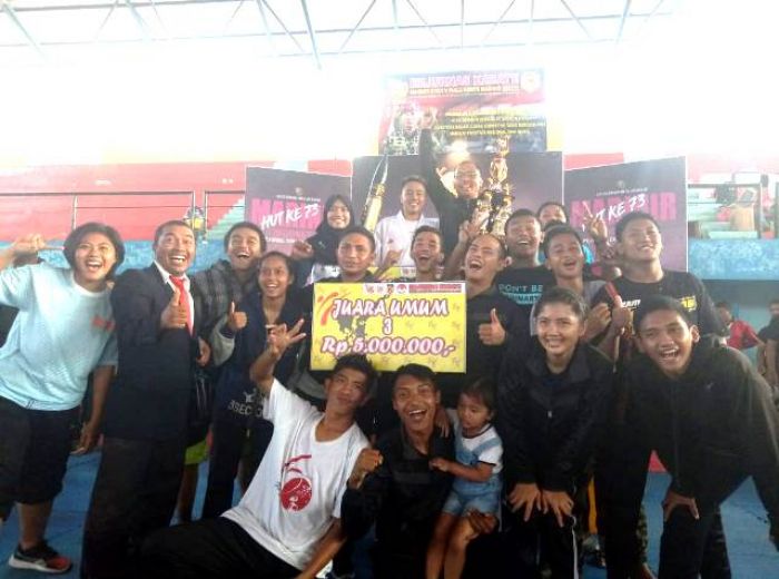 Kontingen Karate Koarmada II Raih Juara Umum III Kejurnas Marinir Open V