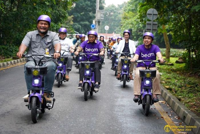 UI Sediakan 450 Sepeda Listrik Guna Jaga Kualitas Udara di Area Kampus