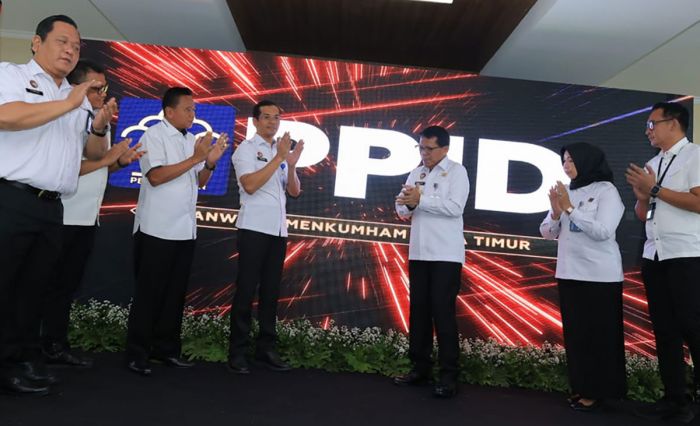 Optimalkan Pelayanan Informasi, Kemenkumham Jatim Launching Aplikasi e-PPID Terintegrasi