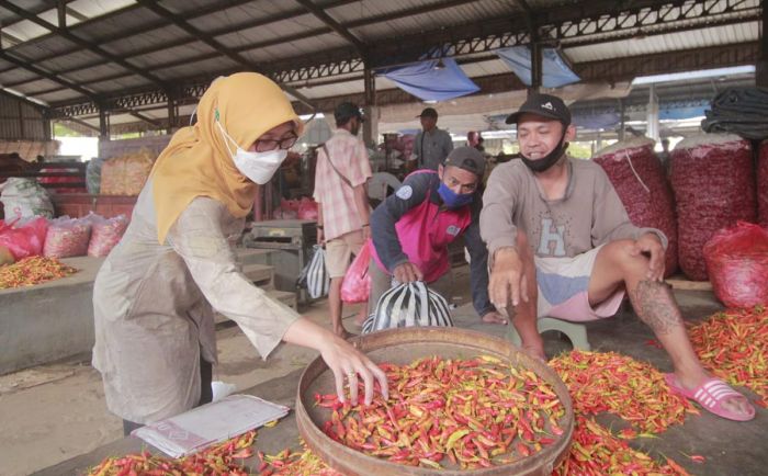 Antisipasi Gejolak, DKPP Kabupaten Kediri Awasi Kenaikan Harga Bapok