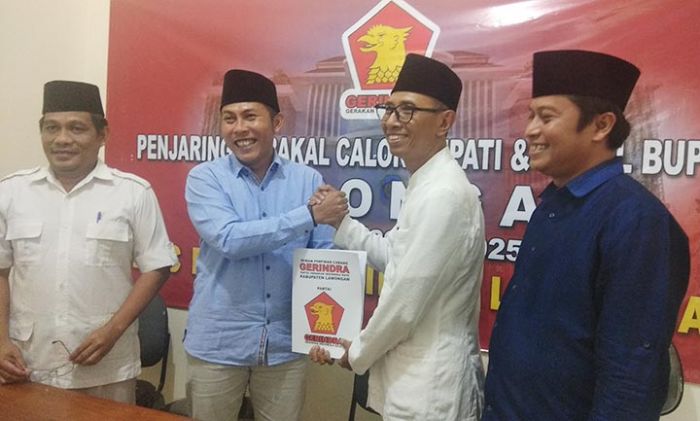 4 Bacabup Lamongan Daftar Melalui Partai Gerindra