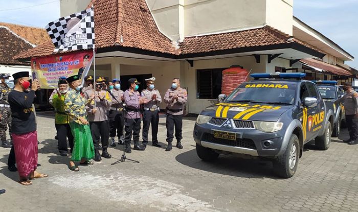 Gandeng NU, Polresta Banyuwangi Salurkan 10 Ton Beras Bansos