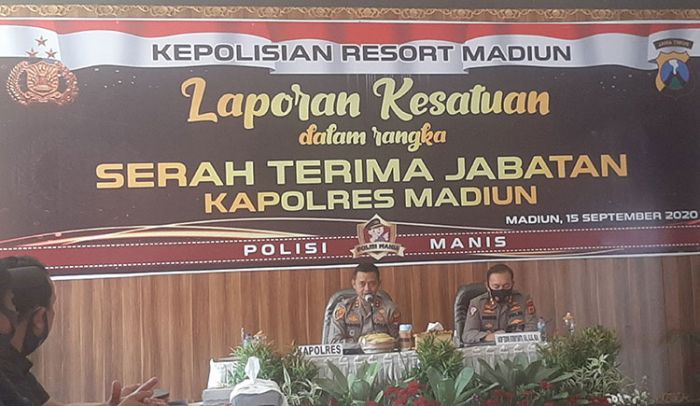 Sertijab, ​AKBP Bagoes Wibisono Jabat Kapolres Madiun