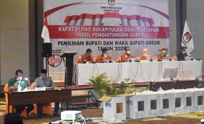 Belum Terima BRPK MK, KPU Gresik Belum Bisa Lakukan Penetapan Paslon Terpilih