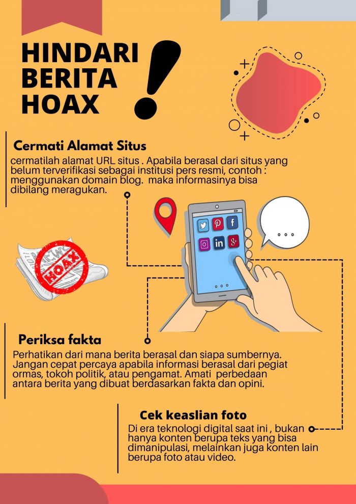 Cara Deteksi Hoax: Cermati, Periksa, dan Cek