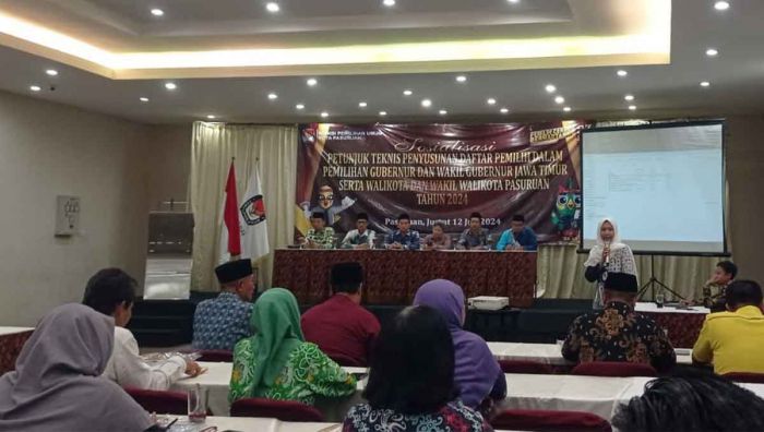 KPU Kota Pasuruan Gelar Sosialisasi Juknis Daftar Pemilih Pilkada 2024