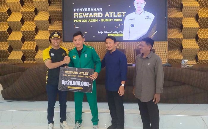 Berprestasi, 13 Atlet PON dan 4 Kafilah MTQ asal Tuban Dapat Reward