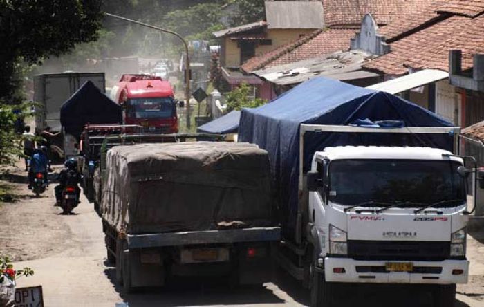 Merugi, Organda Banyumas Desak Pemerintah segera Tuntaskan Perbaikan Jalan Ajibarang - Bumiayu