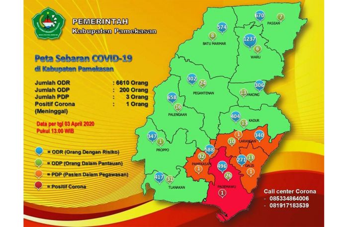 Satgas Covid-19 Pamekasan Lakukan Pemantauan Khusus Terhadap Ribuan Pemudik