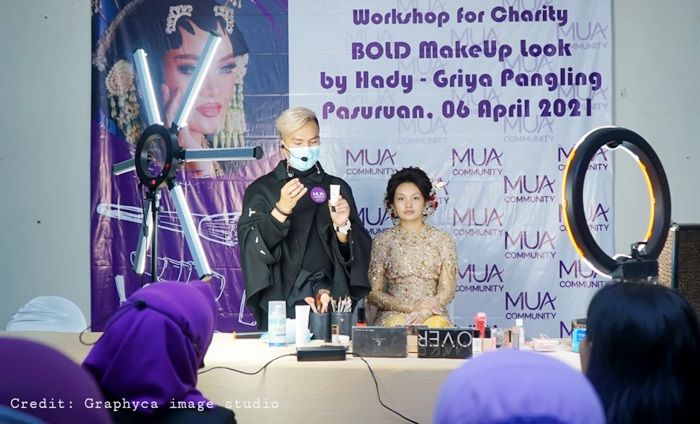 MUA Community Surabaya Gelar Workshop for Charity Korban Bencana Alam