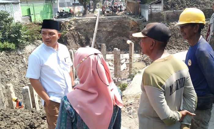 Minim Pekerja, Ketua DPRD Gresik Minta Reschedule Kontrak Kerja Proyek Jembatan Klampok