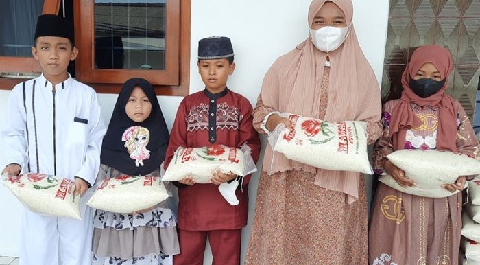 Peringati 10 Muharram, Samwil Salurkan 5 Ton Bantuan Beras