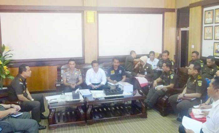 Kejari - Polres Sidoarjo Koordinasi Gelar Perkara Berkas Kasus yang Belum Lengkap