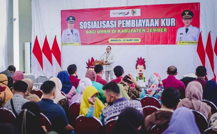 Bank Jatim Cabang Jember Gelar Sosialisasi Pembiayaan KUR bagi UMKM