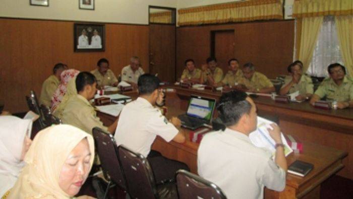 Dongkrak PAD 2015, Dispenda Blitar Rutin Gelar Rakor antar SKPD