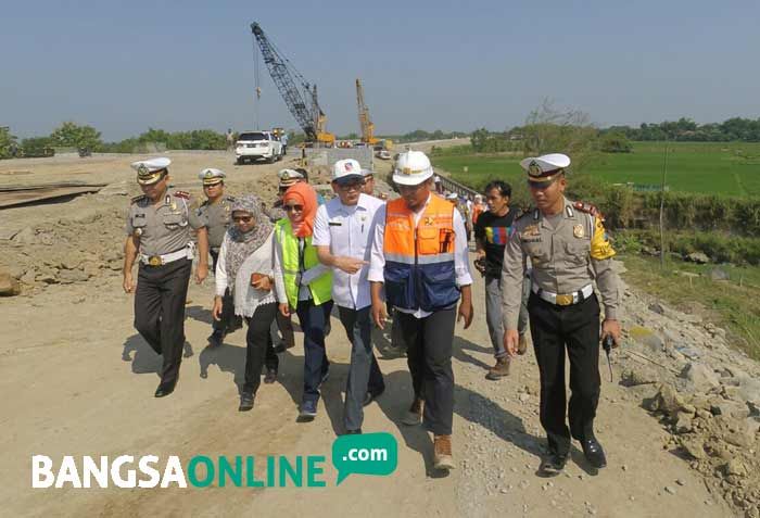 Persiapan Mudik 2018, Dirlantas Polda Jatim Cek Jalur tol Wilangan-Kertosono