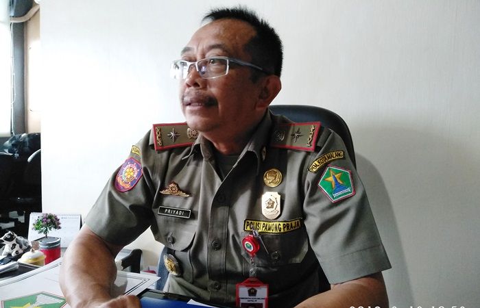 Upacara dan Defile Siap Ramaikan Peringatan HUT Satpol PP, Satlinmas, dan Damkar Kota Malang