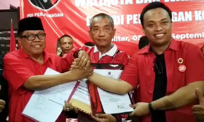 Anak Samanhudi Gandeng Plt Wali Kota Blitar Dalam Penjaringan Bacawali