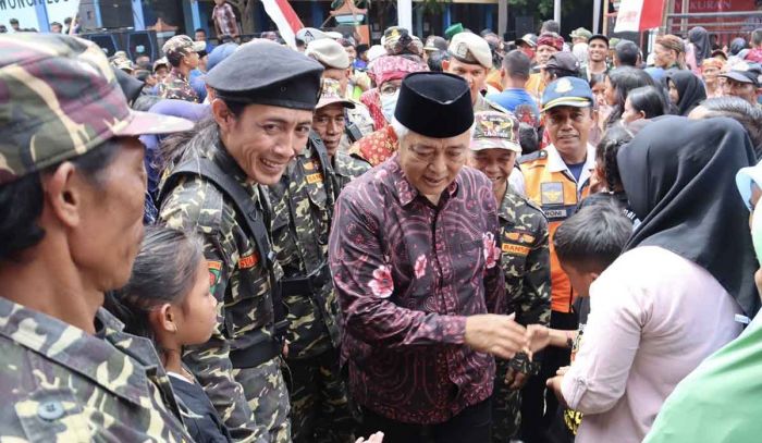 Pelebaran Jalan Poros Rampung, Warga Desa Wonorejo Malang Gelar Tasyakuran