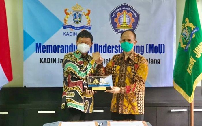 ​Genjot Peningkatan Kualitas SDM, Kadin Jatim Teken MoU dengan Polinema