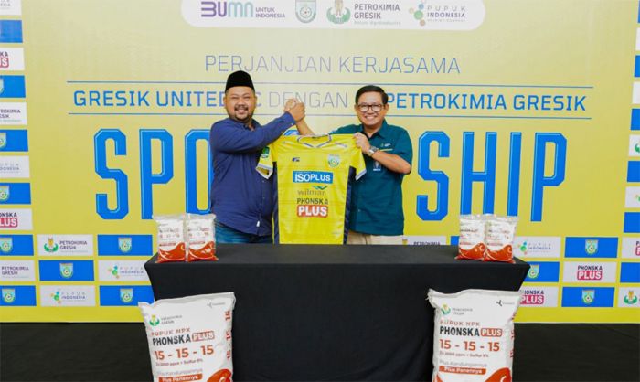 Petrokimia Gresik Sponsorship Gresik United di Liga 2 Musim 2023-2024