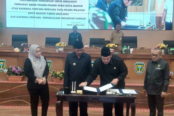 DPRD Kota Madiun Setujui Raperda RTRW dan Pengelolaan Keuangan dalam Sidang Paripurna