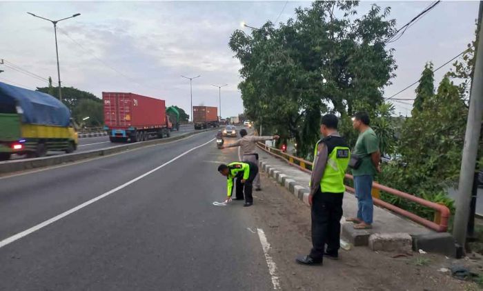 Kecelakaan di Jembatan Layang Trosobo, 1 Orang Tewas 