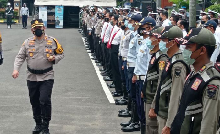 Tekan Pelanggaran Lalu Lintas dan Penyebaran Covid-19, Polres Kediri Kota Gelar Ops Zebra Semeru