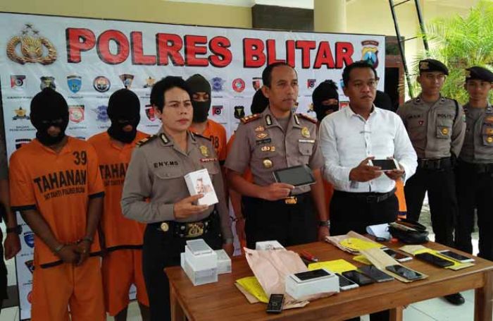 Ingin Senang-Senang, Sekelompok Pelajar di Blitar Nekat Bobol Toko HP