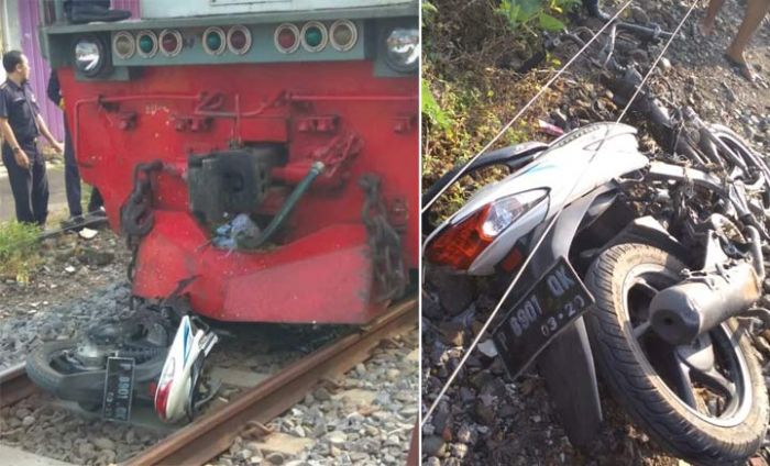 Gara-gara Palang Pintu Perlintasan Rusak, Pasangan Ustaz-Ustazah di Jember Tewas Tertabrak Kereta