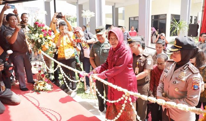 Resmikan Masjid Gelanggang Remaja, Risma Ingin Tempat Ibadah Bisa untuk Belajar