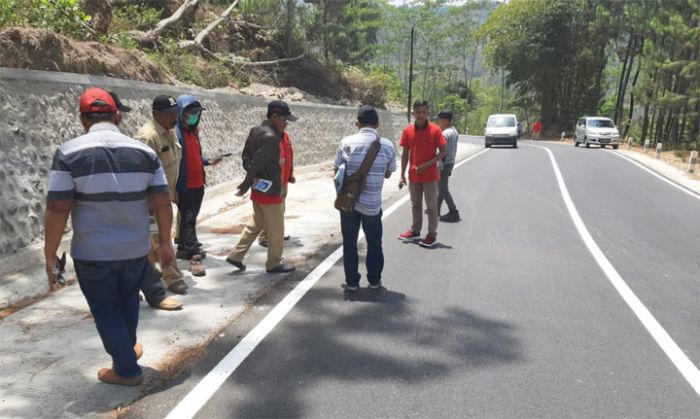 Proyek Pelebaran Jalan Milik Pemprov Jatim di Pacitan Sudah Serah Terima Tahap Pertama