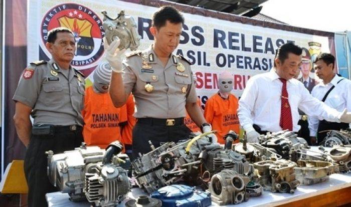 Polres Ponorogo Berangus Puluhan Penjahat