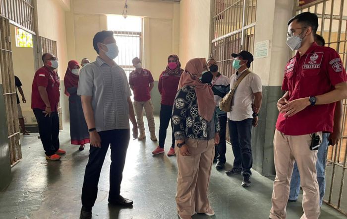 Kunjungi Lapas Narkotika Kelas IIA Pamekasan, BNN Jatim Teliti Gaya Hidup Masyarakat di Lapas